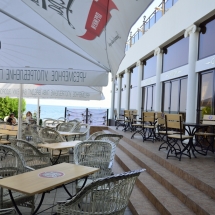 Веранда ресторан Галеон вид на море